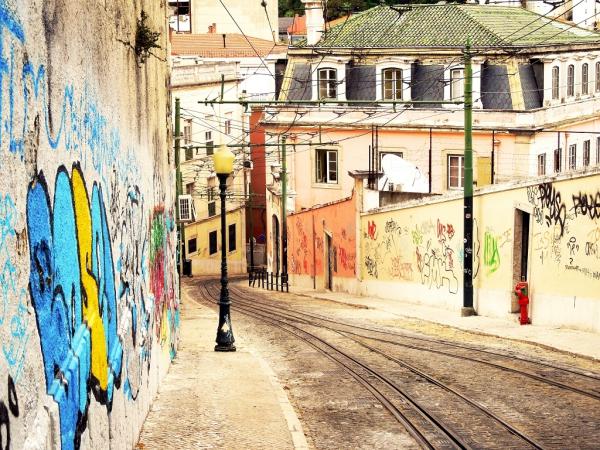 Elevador da Glória/Lissabon