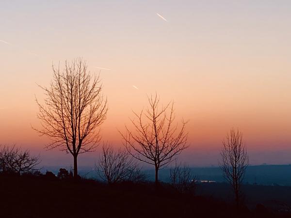 Sonnenaufgang auf dem Klostersteig 2023